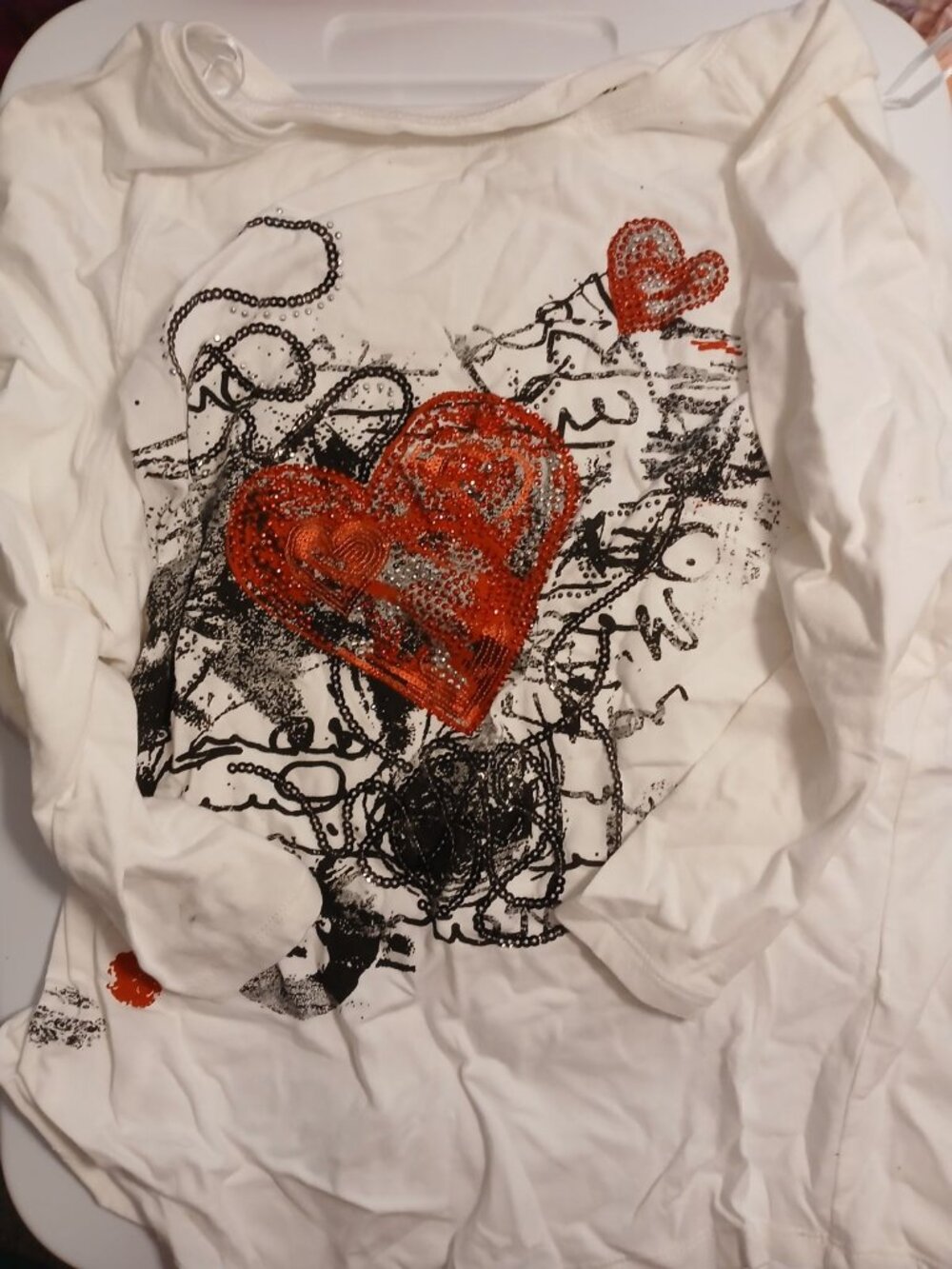 Onque Casuals Womens L White Shirt - Picture 1 of 1